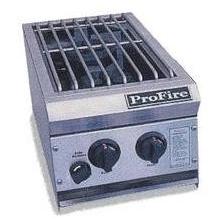 ProFire Propane Gas Double Side Burner For Cart Model Grills