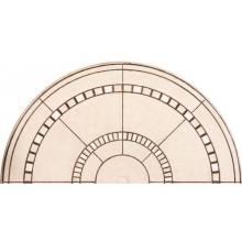Suncoast 48 Inch Round Dining Cortulla Cast Faux Marble Amber Table Top