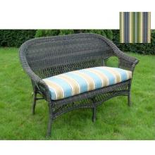 North Cape Tufted Love Seat Cushion ONLY (1)- Calista Delft