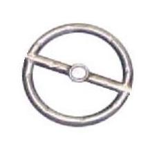 6 Inch Stainless Round Single Fire Pit Ring