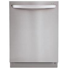 LG Integrated Dishwasher With SignaLight LED Cycle Indicators - Stainless Steel