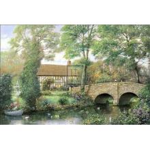 River Cottage Poster Print