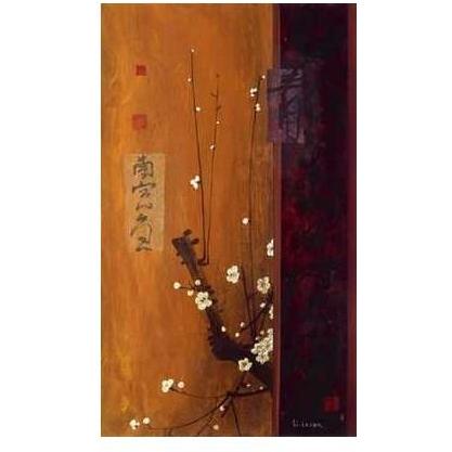 Oriental Blossoms I Poster Print