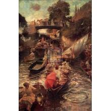 Boulter S Lock Sunday Afternoon Poster Print