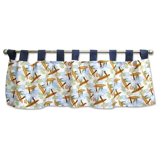Surfs Up Window Valance