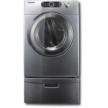 Samsung Electric 7.3 Cu Ft. Stratus Grey Front Load Super Cap Dryer With 9 Presets