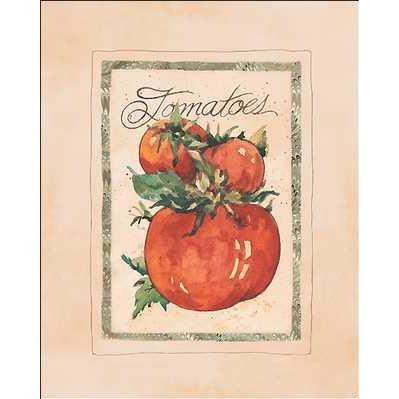Vintage Tomatoes Poster Print