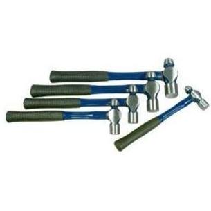 Astro Pneumatic 5 Pc. Ball Pein Hammer Set With Fiberglass Handles