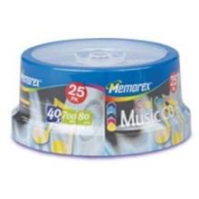 Memorex CDR 80 25PK SPDL COOL