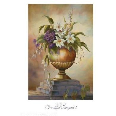 Beautiful Bouquet I Poster Print