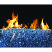Peterson Outdoor Campfyre Fire Pit Glass For Fire Pits And 54 Inch Fire Pit Tables - Sapphire Blue