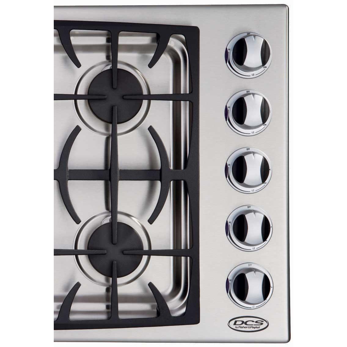 Dcs Gas Drop-In Cooktops Burner Controls