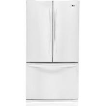 LG French Door Refrigerator, 25 Cu Ft - White