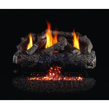 Charred Frontier Oak Peterson Real Fyre Vent Free Log Set