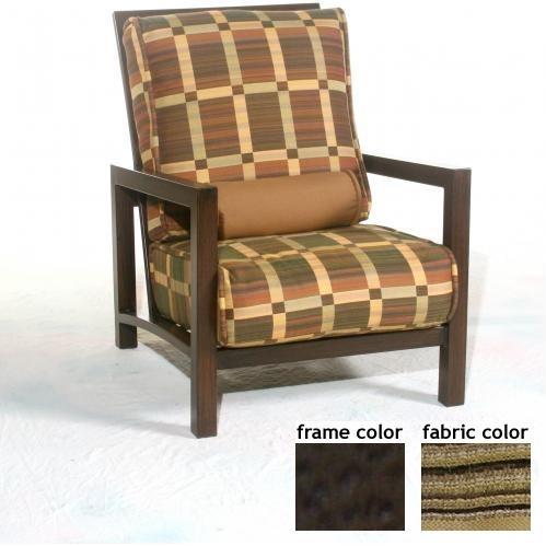 Keys Aluminum Deep Seating Lounge Chair With Terra Frame And C0908 Fabric Picture