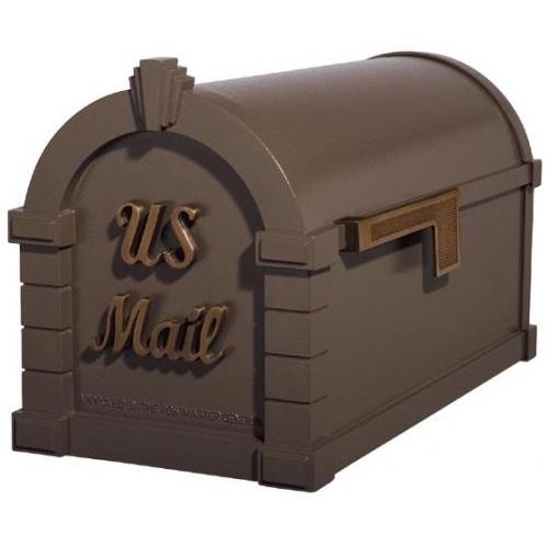 Signature Keystone Series Mailbox - Bronze W/ Antique Bronze