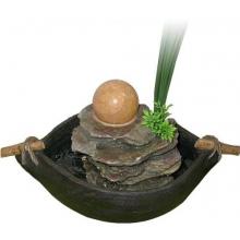 Alpine Serene Stone And Sphere Fountain