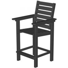 Poly-Wood Recycled Plastic Wood Captain Counter Bar Stool