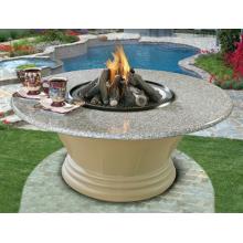 Stone Fire Pit Table
