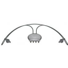 AMPLIFIED CLIP-ON DISH-MOUNT ANTENNA FOR DUAL LNB DISH