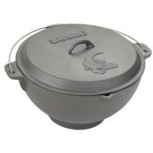 Bayou Classic 11 Quart Cast Iron Deep Fryer/Jambalaya Pot