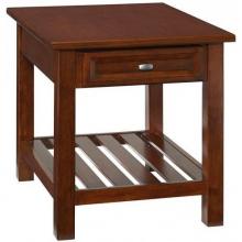 Home Styles Hanover End Table With Shelf - Cherry
