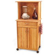 Microwave Space Saver Cart W/Drawer