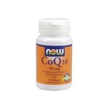 Now Foods CoQ10 50mg Vit E, 50 Gels