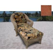 North Cape Premium Cushion Only Deep Seating Chaise Lounge Cushion ONLY Set (2)- Paprika Foliage