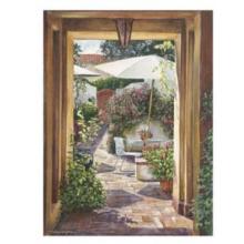 Courtyard Passage Poster Print