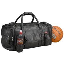 LEATHER GYM BAG