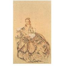 Madame Du Barry In Banishment Poster Print