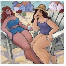 Bathing Beauties Poster Print