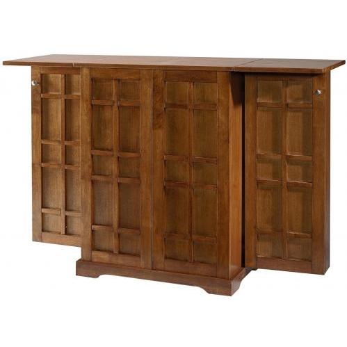 Home Styles Steamer Trunk Bar - Oak