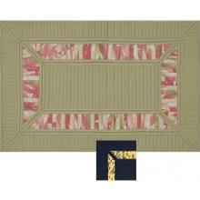 AMS Imports Outdoor Rug Ocean And Navy - 22 X 34