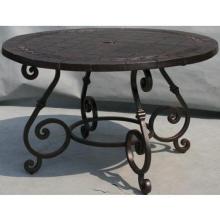 Darlee Series 90 Cast Aluminum Dining Table - 48 Inch Round