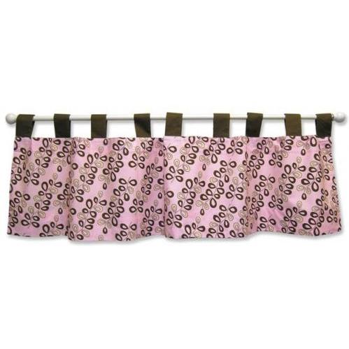 Willow Pink Window Valance