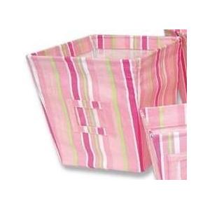 Trend Lab Medium Fabric Storage Bin - Paisley Park Stripe