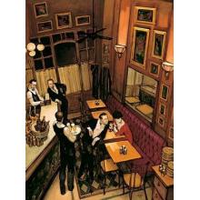 Bistro (Canv) Poster Print
