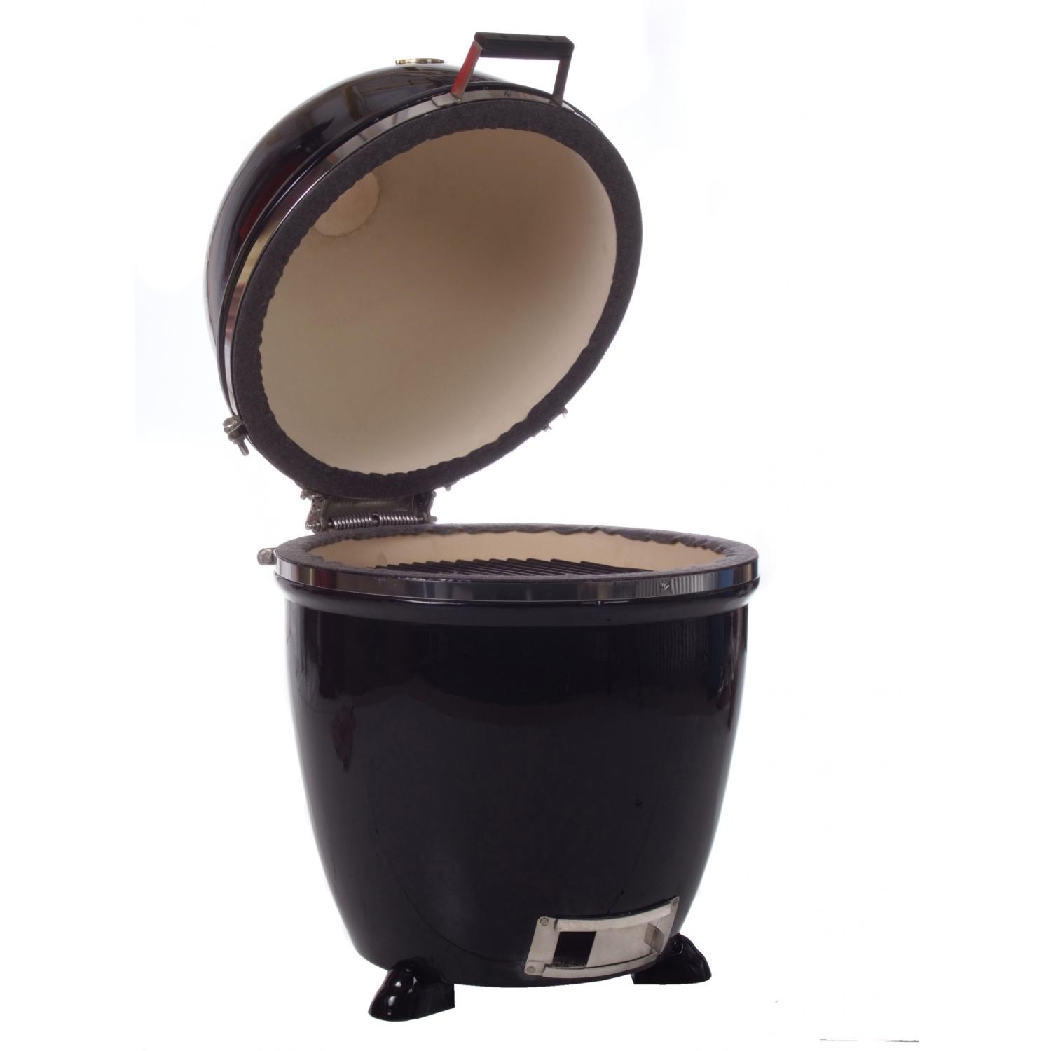 Open Hood - Shown On Black Grill