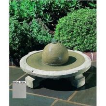 Campania Mission Sphere Fountain - Natural Finish