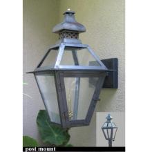 Regency GL20 Regenia Rue Natural Gas Light With Open Flame Burner For Post Mount