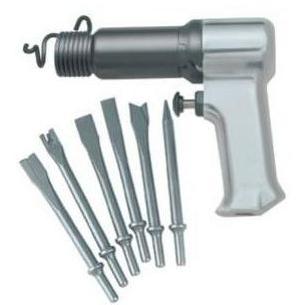 Ingersoll-Rand Super Duty Air Hammer Kit With 6 Chisels