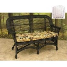 North Cape Pinehurst Resin Wicker Loveseat - White
