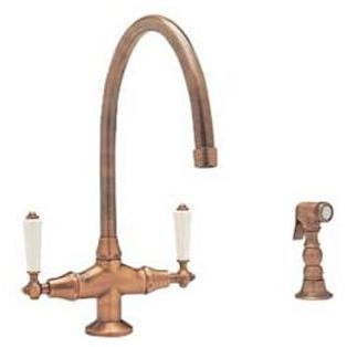 Blanco Appleton III Kitchen Faucet W/ Side Spray (Antique Copper)
