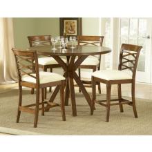 Hillsdale Tailored Kensington 5-piece Counter Height Dining Set - Brown Cherry