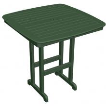 Poly-Wood Recycled Plastic Wood Nautical Bar Table - 44 Inch Square