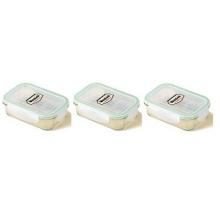 Innova 6 Piece Rectangular Glasslock Kit (14oz, 14oz, 14oz)