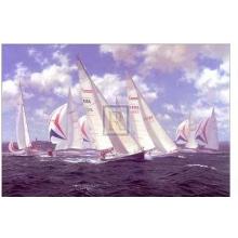 Sygma 38 Foots Racing Off Ryde (LE) Poster Print