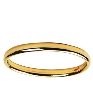 Elegant Baby Infant Gold Solid Band Bangle Bracelet